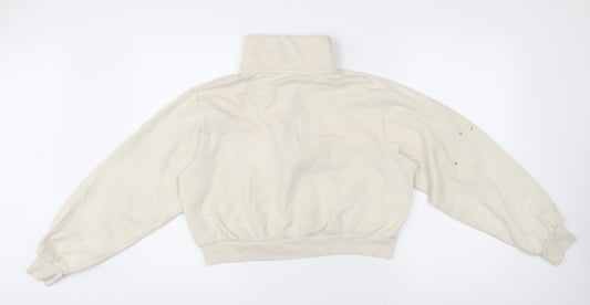 Hollister Women's Ivory Pullover Sweatshirt XS