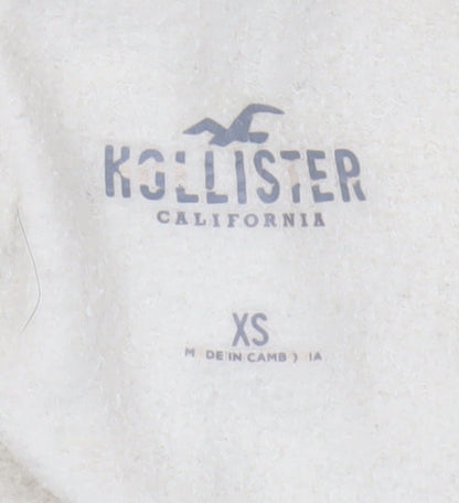 Hollister Women's Ivory Pullover Sweatshirt XS
