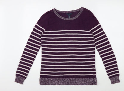 Womens UK Size S Gap Purple Pullover Jumper