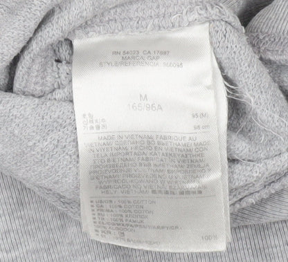 Gap Women’s Grey Jersey Crew Neck T-Shirt M