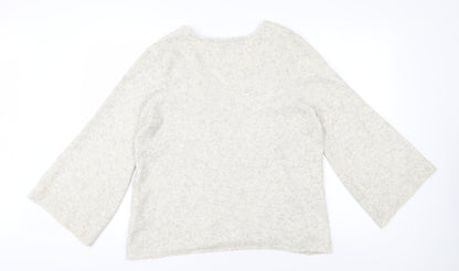 Womens UK Size XS French Connection Ivory Pullover Jumper