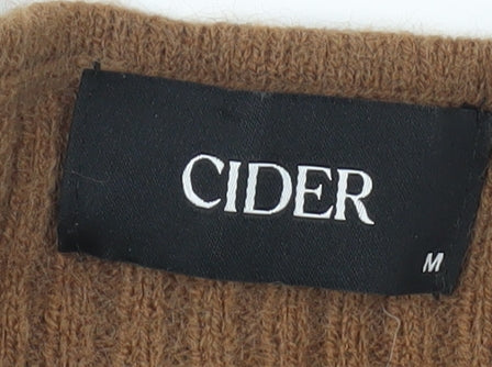 Womens UK Size M Cider Brown Pullover Jumper