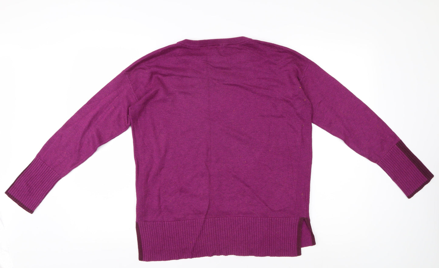Womens UK Size 10 White Stuff Purple Pullover Jumper