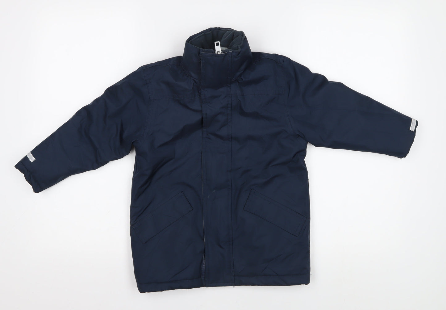 Hill & Woods Boys Blue Puffer Jacket XS Winter Coat