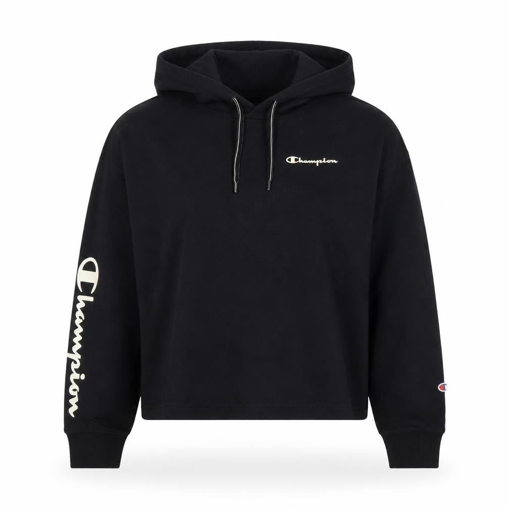Womens UK Size M Champion Black Pullover Hoodie