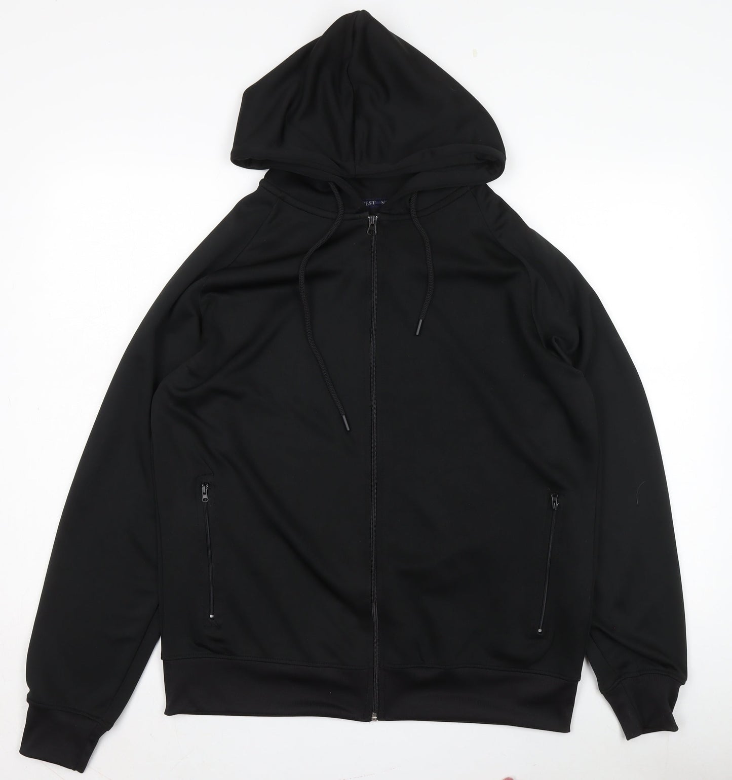 Mens UK Size XS Northwest Black Hooded