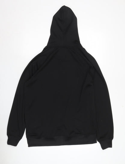Mens UK Size XS Northwest Black Hooded
