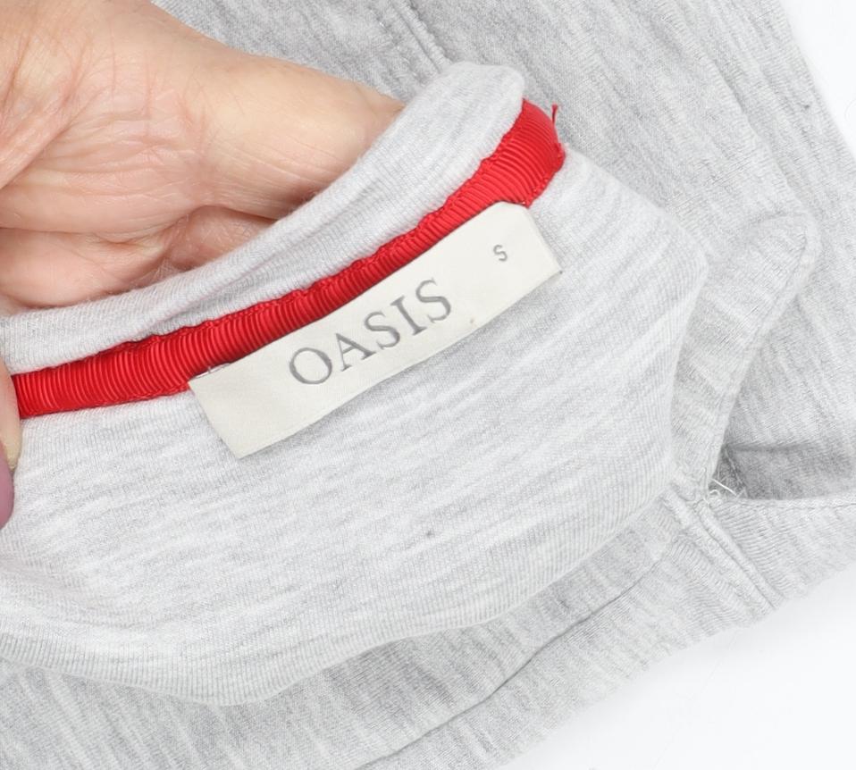 Oasis Grey Flamingo Sweatshirt Women S Pullover Casual
