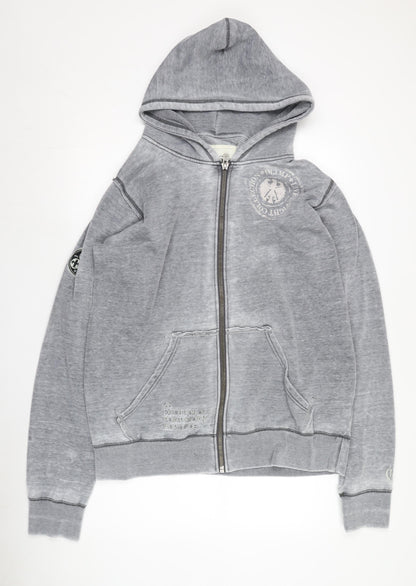 Mens UK Size XL Olimp Grey Hooded