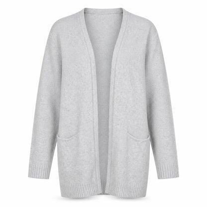Womens UK Size S VILA Grey Cardigan Jumper