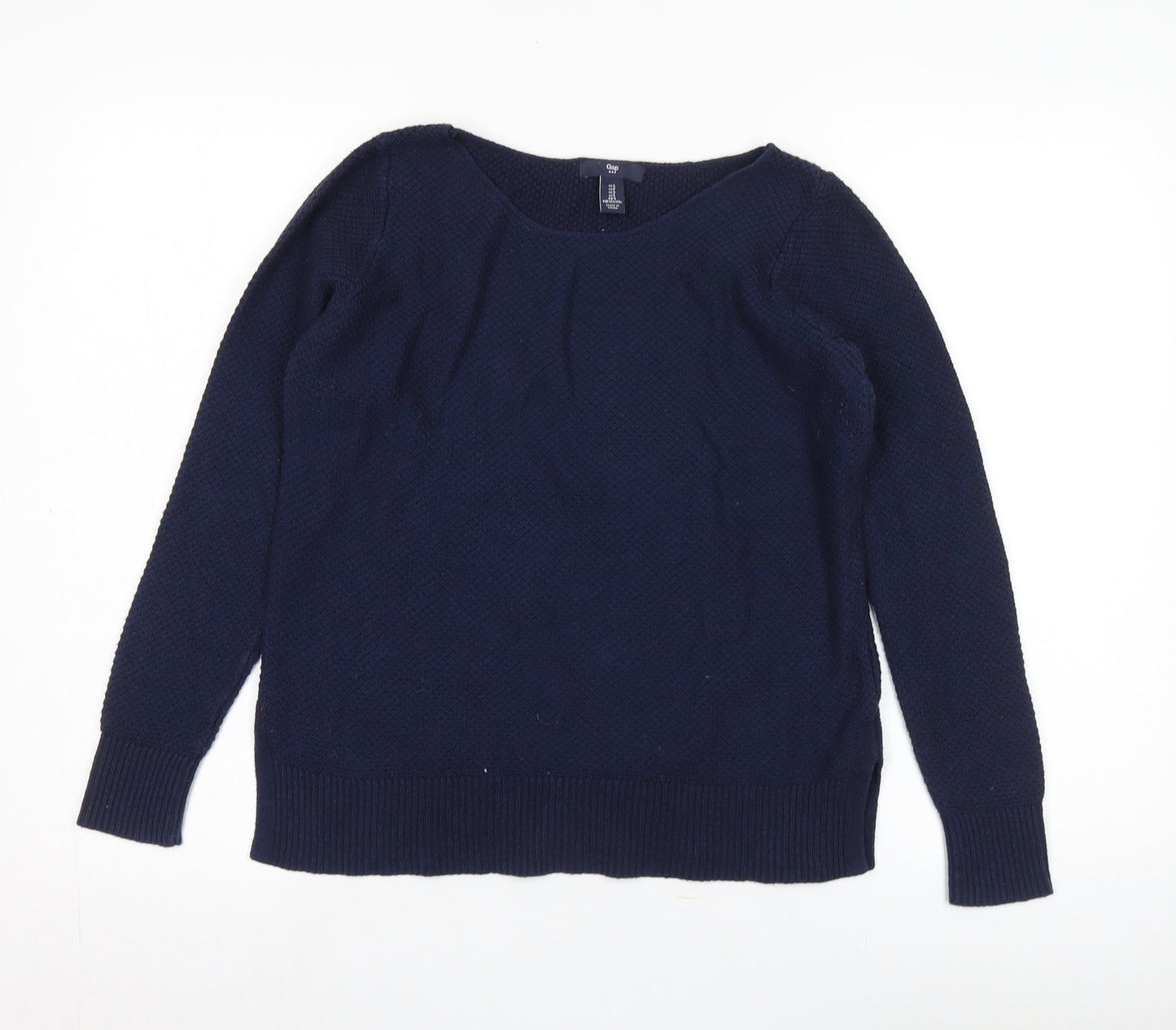 Gap Women's Blue Knit Pullover Jumper, Size S