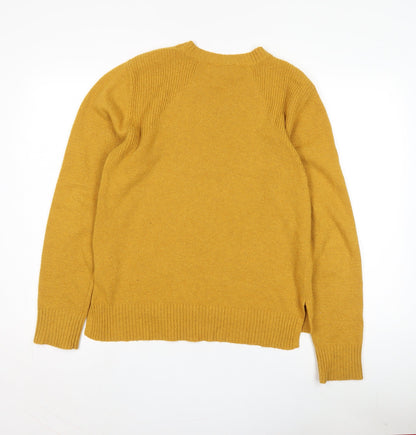 Womens UK Size L Oasis Yellow Pullover Jumper