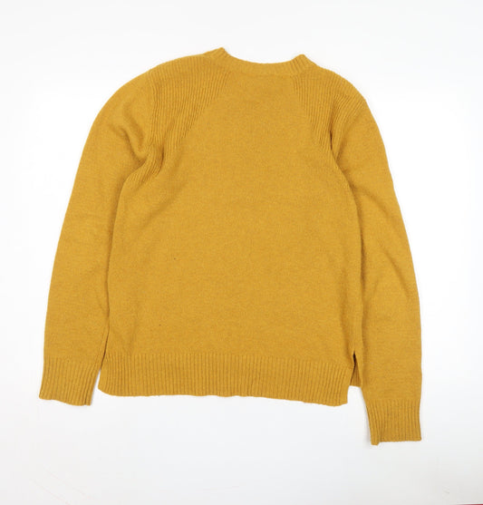 Womens UK Size L Oasis Yellow Pullover Jumper