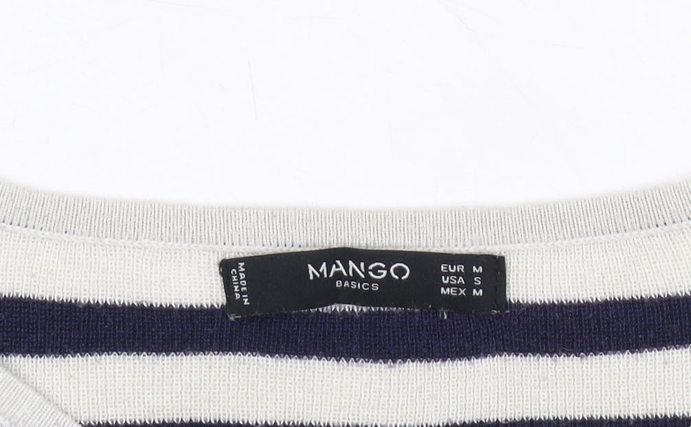 Womens UK Size 12 Mango Multicoloured Pullover Jumper