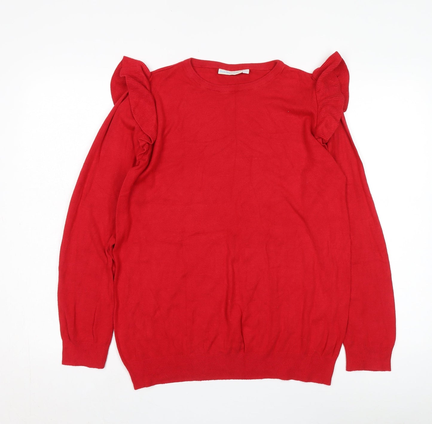 Womens UK Size XL JoJo Maman Bébé Red Pullover Jumper