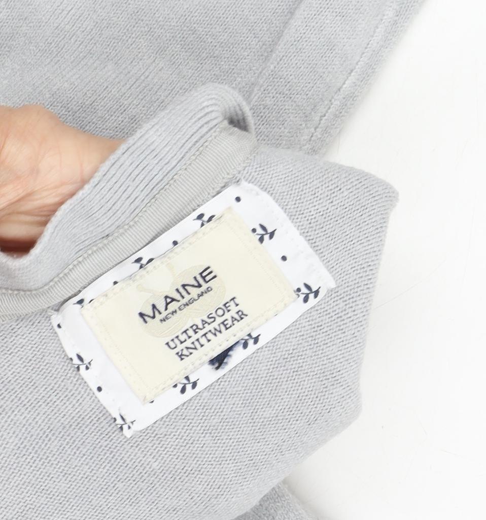 Womens UK Size 18 Maine New England Grey Pullover Jumper
