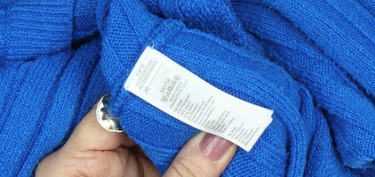 Womens UK Size L Monsoon Blue Pullover Jumper