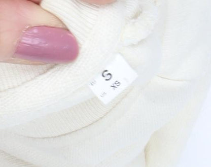 La Petite Californie Women's Ivory XS Sweatshirt Pullover