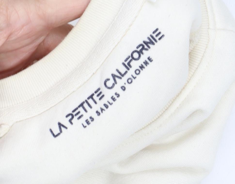 La Petite Californie Women's Ivory XS Sweatshirt Pullover