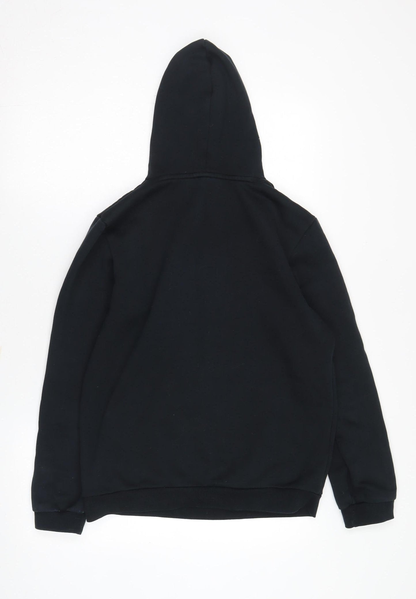 Puma Boys Black Hoodie Pullover 16 Years - Logo, Hooded