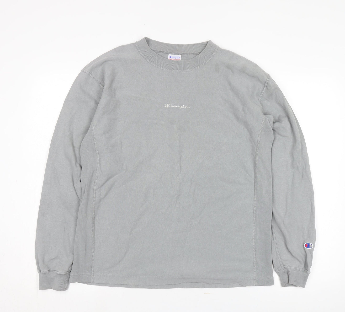 Mens UK Size S Champion Grey Pullover Sweatshirt