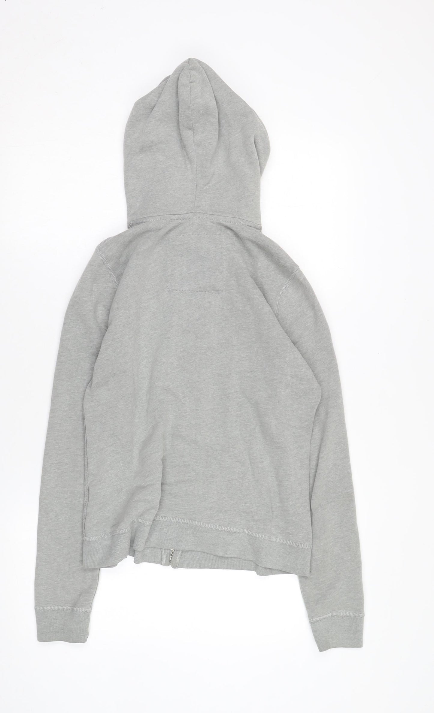 Mens UK Size M Hollister Grey Hooded