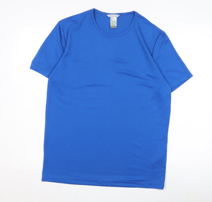 Regatta Men's Blue Crew Neck T-Shirt, M, Short Sleeve