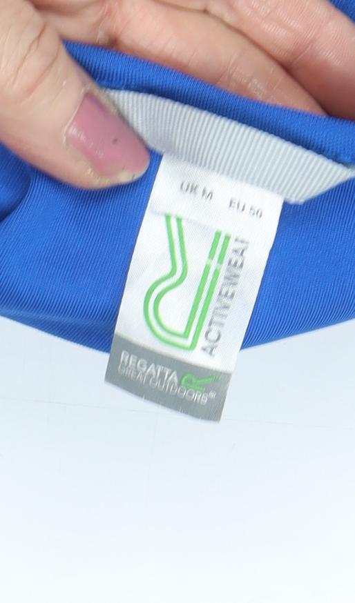 Regatta Men's Blue Crew Neck T-Shirt, M, Short Sleeve