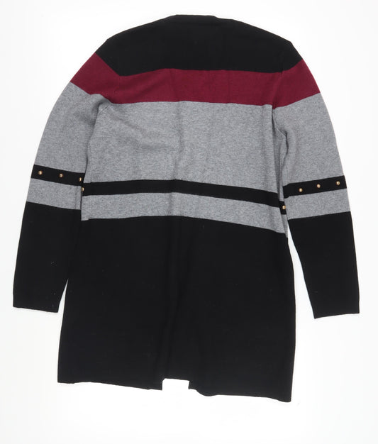 Womens UK Size M Paramour Black Cardigan Jumper