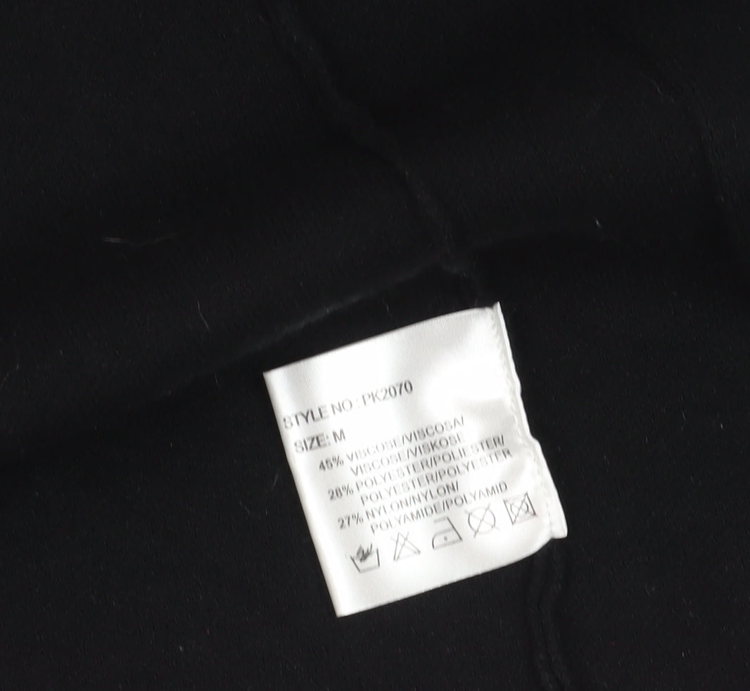 Womens UK Size M Paramour Black Cardigan Jumper