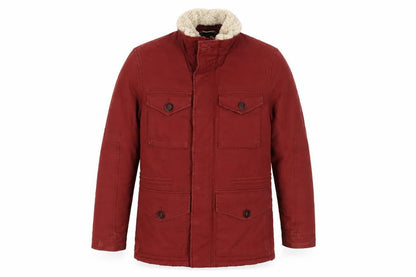 Marks & Spencer Men's Red Military Jacket, Size S