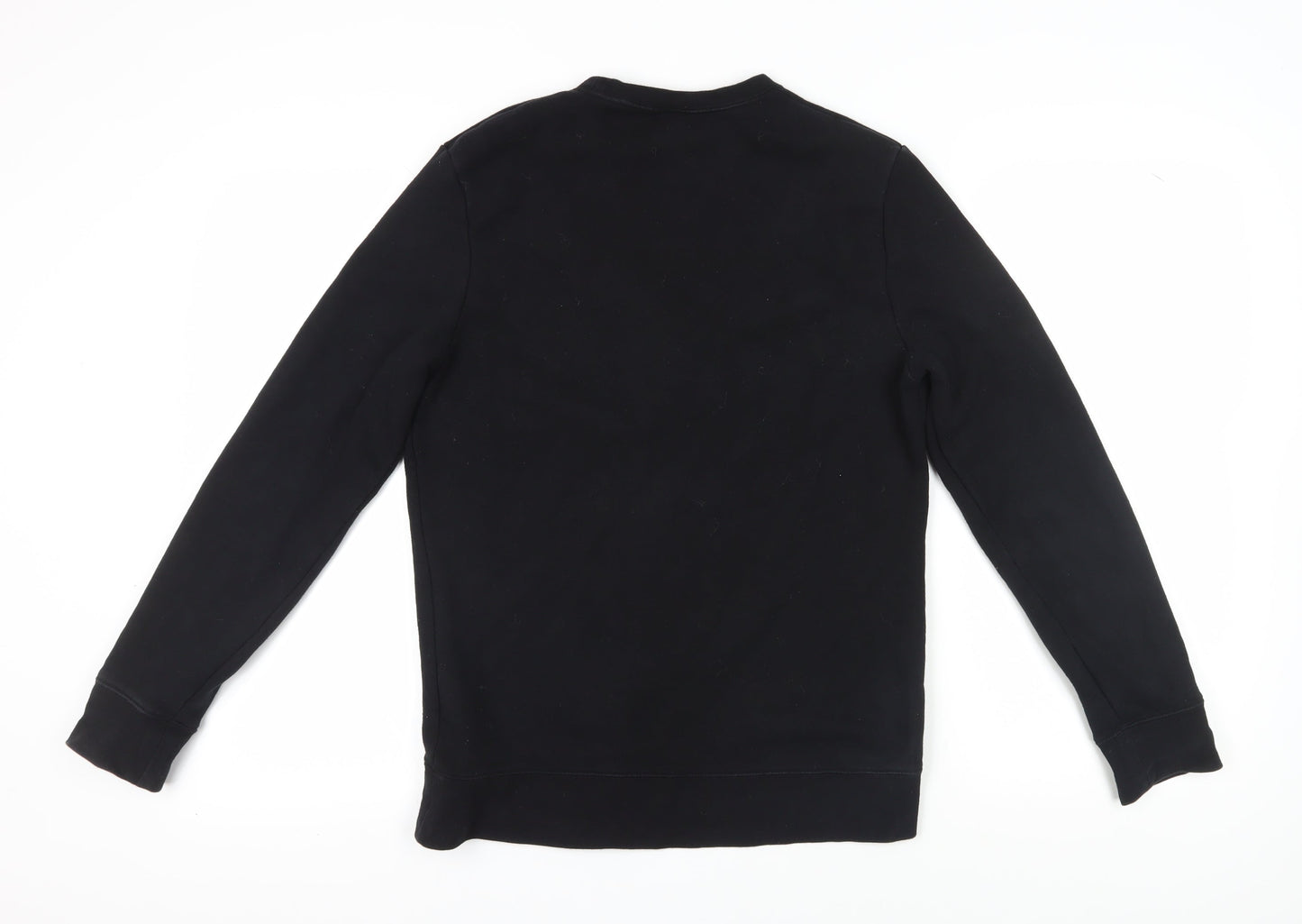 Unisex Adults UK Size S H&M Black Pullover Sweatshirt