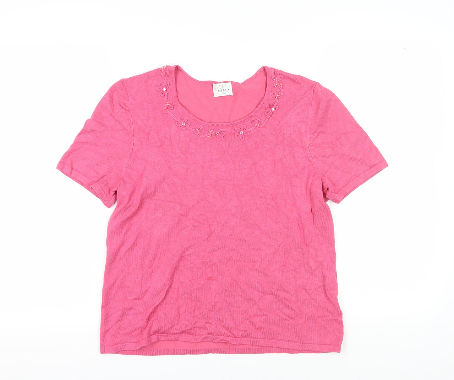 Womens UK Size 16 Eastex Pink  T-Shirt