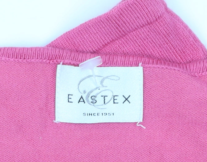 Womens UK Size 16 Eastex Pink  T-Shirt
