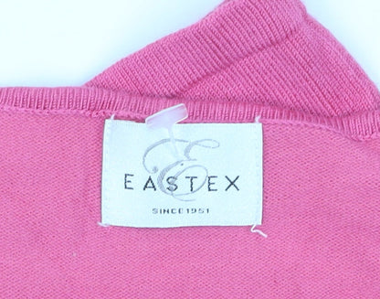 Womens UK Size 16 Eastex Pink  T-Shirt