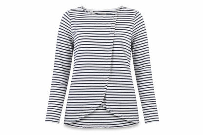 Vertbaudet Women's Striped T-Shirt, Size 6