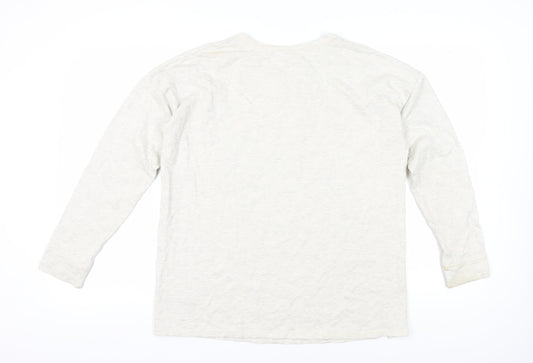 Womens UK Size 16 NEXT Ivory Pullover Sweatshirt