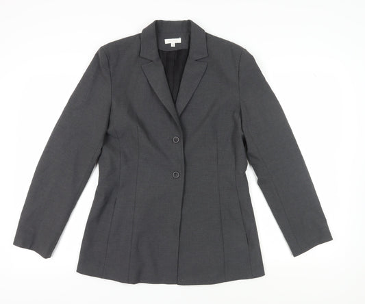 Womens UK Size 14 Kookai Regular Grey Suit Jacket