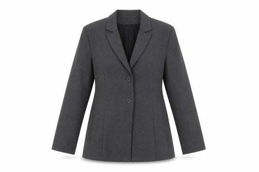 Womens UK Size 14 Kookai Regular Grey Suit Jacket