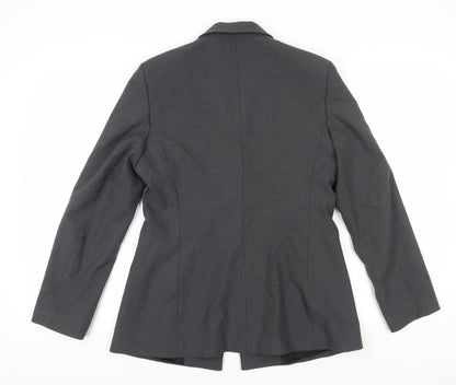 Womens UK Size 14 Kookai Regular Grey Suit Jacket