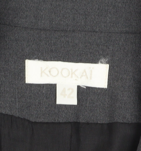 Womens UK Size 14 Kookai Regular Grey Suit Jacket