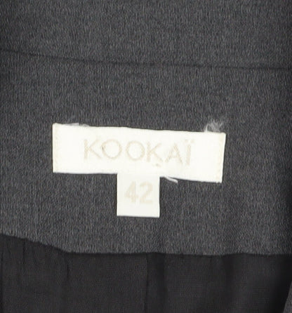 Womens UK Size 14 Kookai Regular Grey Suit Jacket