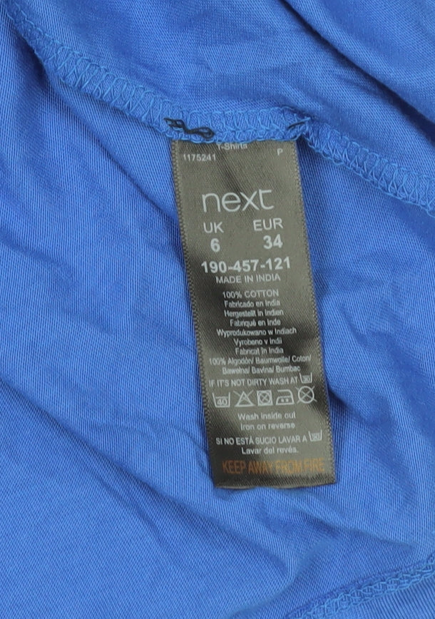 Womens UK Size UK 6 NEXT Blue Camisole Tank