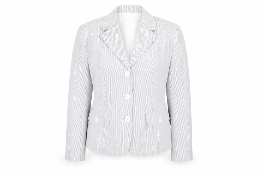 Womens UK Size 14 Kasper Regular Blue Suit Jacket