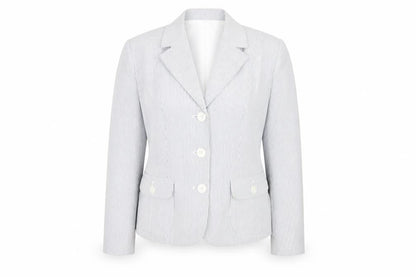 Womens UK Size 14 Kasper Regular Blue Suit Jacket