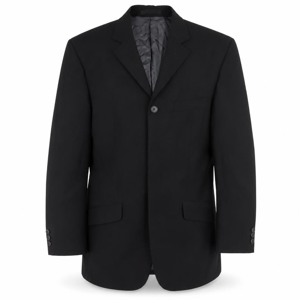Mens UK Size 36 River Island Regular Black Suit Jacket
