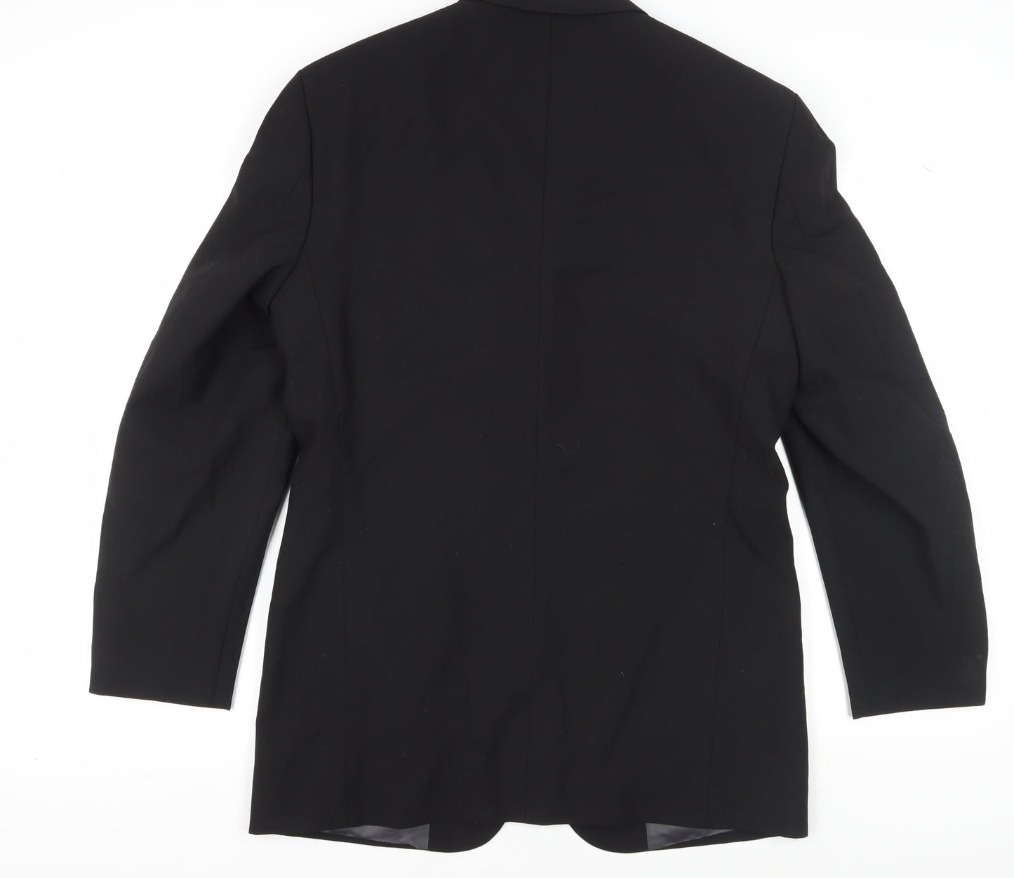 Mens UK Size 36 River Island Regular Black Suit Jacket
