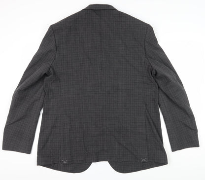 Mens UK Size 46 Marks and Spencer Regular Grey Suit Jacket