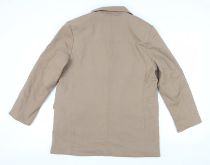 H&M Unisex Brown Blazer Size 14 Regular Fit