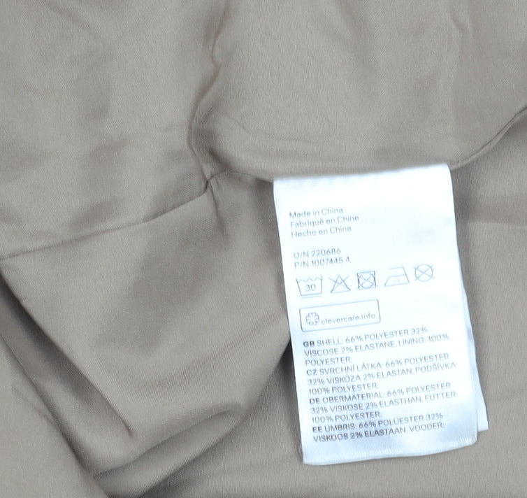 H&M Unisex Brown Blazer Size 14 Regular Fit